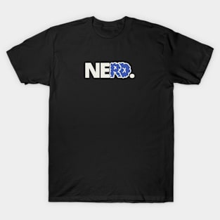 NERD CLOUDY TEXT T-Shirt